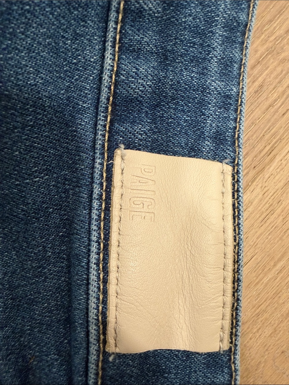 PAIGE Anessa 31" Wide Leg Jeans- Arpeggio Frayed Hem - Picture 3 of 10